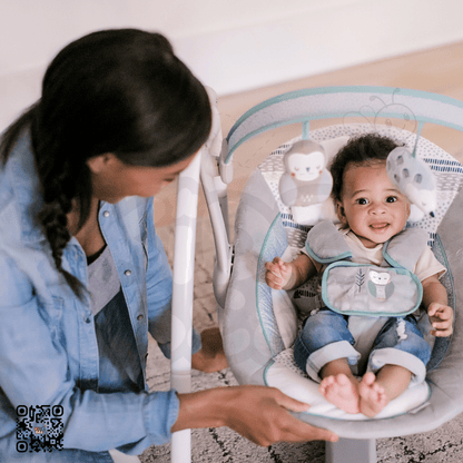 Ingenuity  Power Adapt  Portable  Baby Swing 11440 – Abernathy - Kidz bee – Buy Online in Pakistan | Best Price