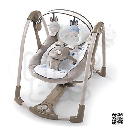 Ingenuity Power Adapt  Portable Swing 60730 – Bingham Bunny - Kidz bee – Buy Online in Pakistan | Best Price