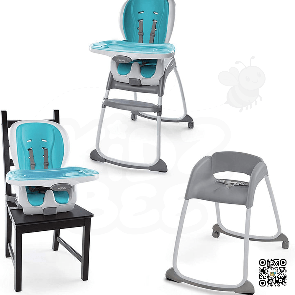 Ingenuity SmartClean Trio – Dishwasher‑Safe Tray & Wheels - Kidz bee – Buy Online in Pakistan | Best Price