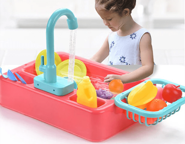 Interactive Kitchen Sink Toy with Running Water - Kidz bee – Buy Online in Pakistan | Best Price