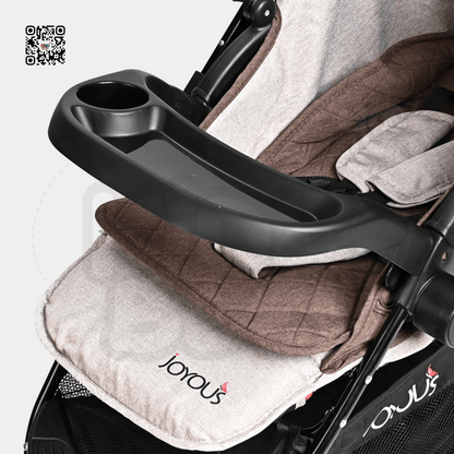 Joyous Baby Stroller – Compact, Foldable & Reclining with Canopy - Kidz bee – Buy Online in Pakistan | Best Price