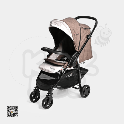 Joyous Baby Stroller – Compact, Foldable & Reclining with Canopy - Kidz bee – Buy Online in Pakistan | Best Price