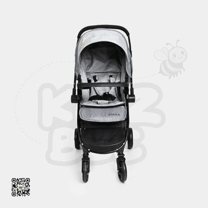Joyous Baby Stroller – Compact, Foldable & Reclining with Canopy - Kidz bee – Buy Online in Pakistan | Best Price
