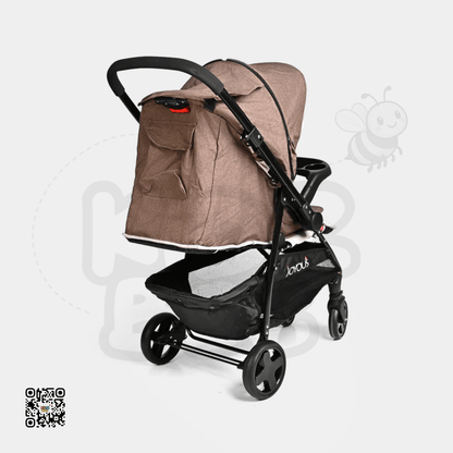 Joyous Baby Stroller – Compact, Foldable & Reclining with Canopy - Kidz bee – Buy Online in Pakistan | Best Price