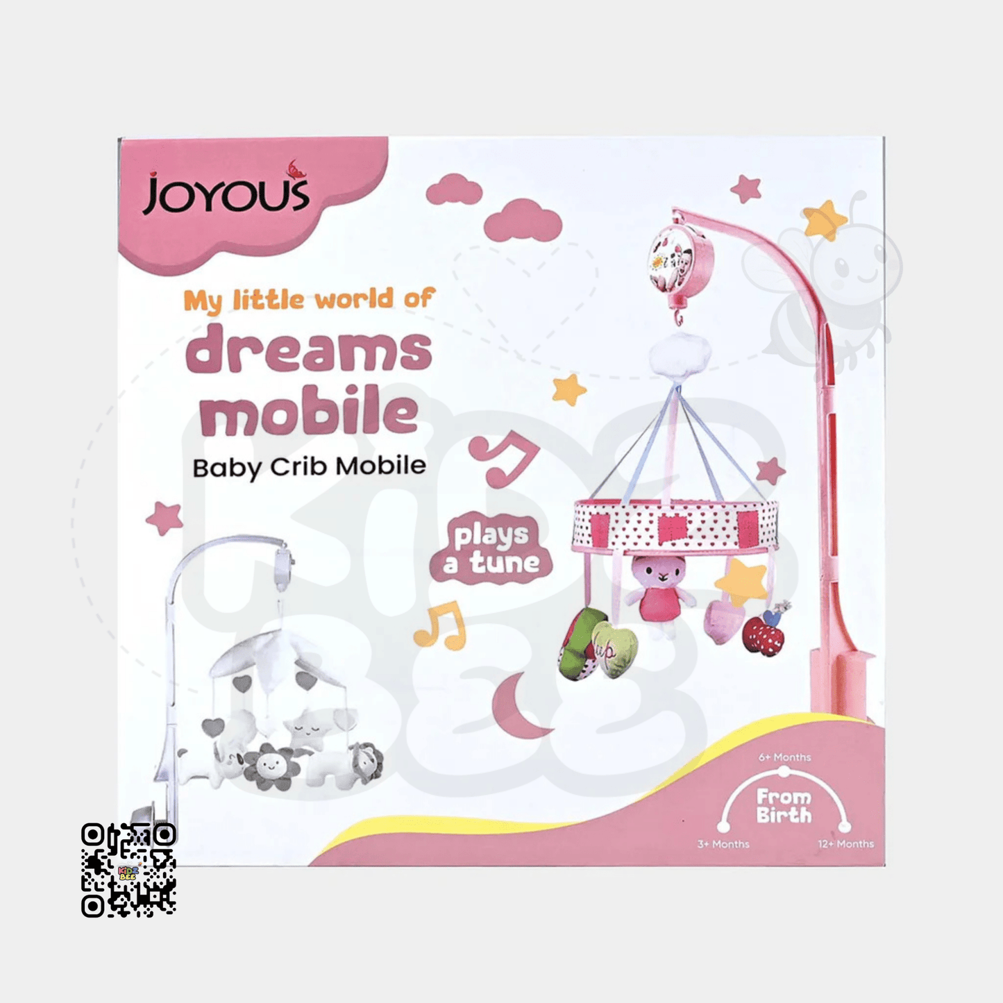 Joyous Dreams Crib Mobile – Soothing Music & Spinning Plush - Kidz bee – Buy Online in Pakistan | Best Price