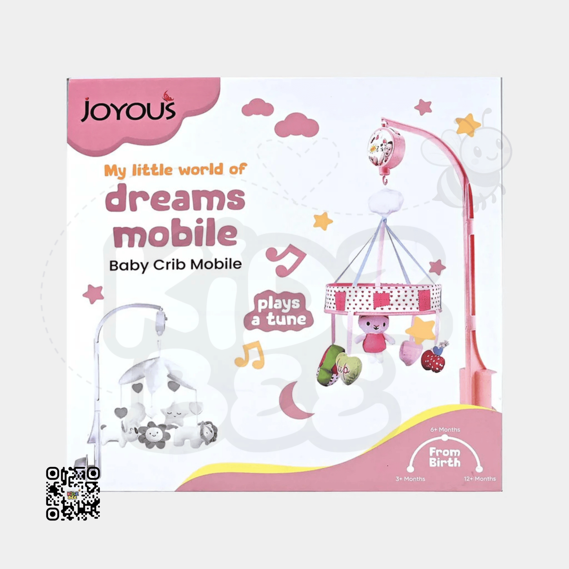 Joyous Dreams Crib Mobile – Soothing Music & Spinning Plush - Kidz bee – Buy Online in Pakistan | Best Price