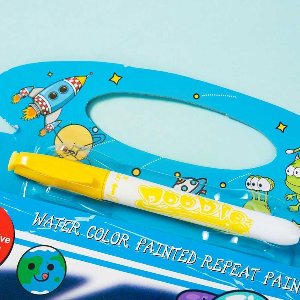 Magic Water Painting Book with Reusable Doodle Pen