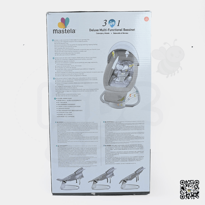Mastela 3 - in - 1 Deluxe Multi - Functional Baby Bassinet Swing – Cradle, Rocker & Seat in One - Kidz bee – Buy Online in Pakistan | Best Price