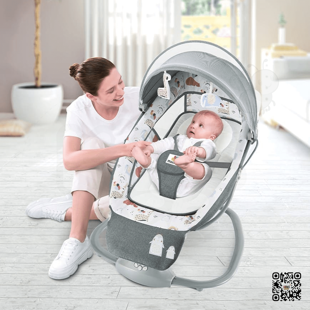 Mastela 3 - in - 1 Deluxe Multi - Functional Baby Bassinet Swing – Cradle, Rocker & Seat in One - Kidz bee – Buy Online in Pakistan | Best Price