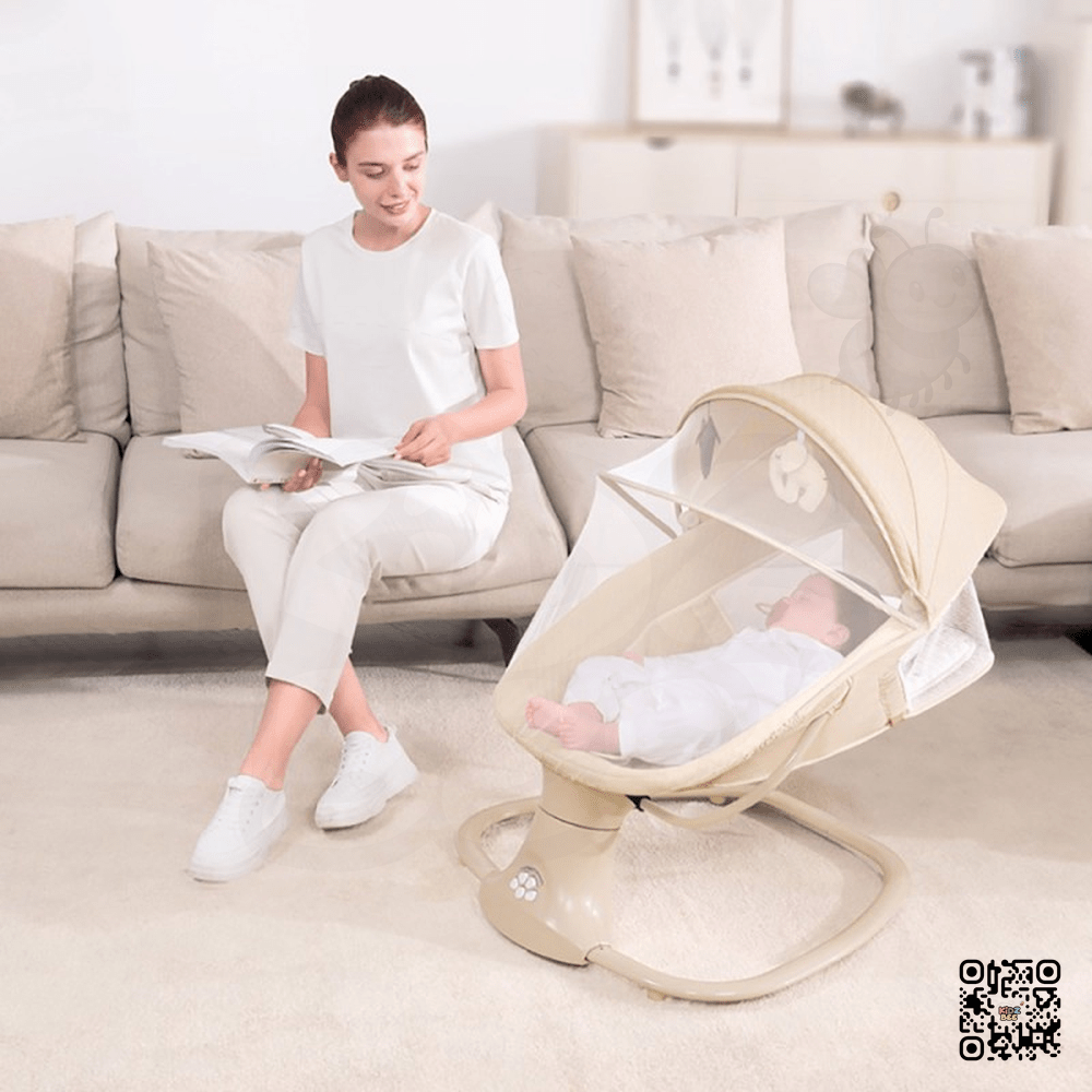 Mastela 3 in 1 Deluxe Multi - Functional Baby Swing Beige – 8108 - Kidz bee – Buy Online in Pakistan | Best Price
