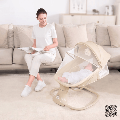 Mastela 3 in 1 Deluxe Multi - Functional Baby Swing Beige – 8108 - Kidz bee – Buy Online in Pakistan | Best Price