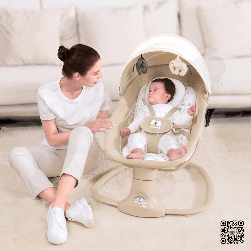 Mastela 3 in 1 Deluxe Multi - Functional Baby Swing Beige – 8108 - Kidz bee – Buy Online in Pakistan | Best Price