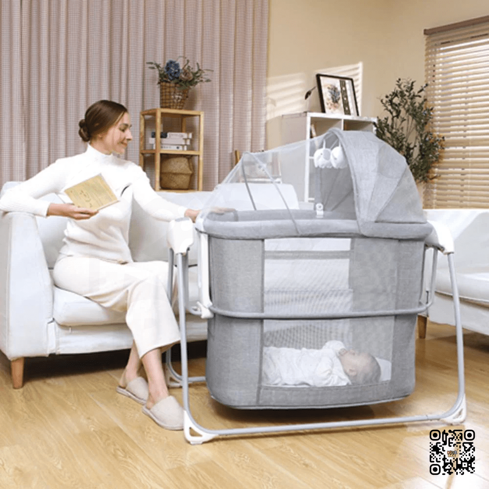 Mastela 4 in 1 Baby Swing Bassinet Electronic – 8901 - Kidz bee – Buy Online in Pakistan | Best Price