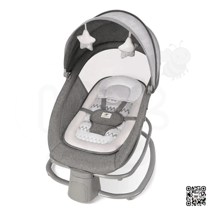 Mastela 4 in 1 Round Shaped Electronic Baby Swing - Kidz bee – Buy Online in Pakistan | Best Price