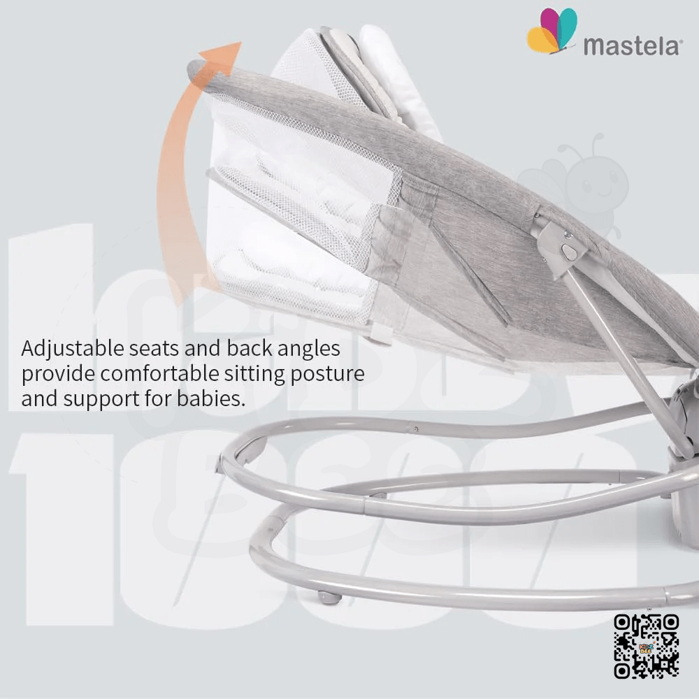 Mastela 4 in 1 Round Shaped Electronic Baby Swing - Kidz bee – Buy Online in Pakistan | Best Price