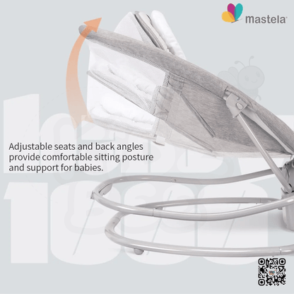 Mastela 4 in 1 Round Shaped Electronic Baby Swing - Kidz bee – Buy Online in Pakistan | Best Price