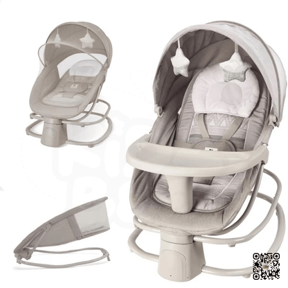 Mastela 4 in 1 Round Shaped Electronic Baby Swing - Kidz bee – Buy Online in Pakistan | Best Price