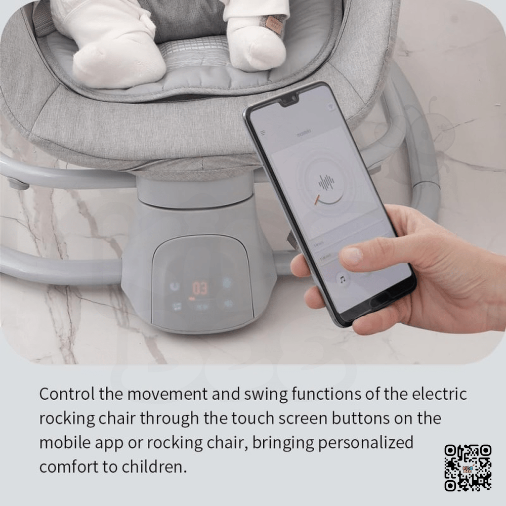 Mastela 4 in 1 Round Shaped Electronic Baby Swing - Kidz bee – Buy Online in Pakistan | Best Price