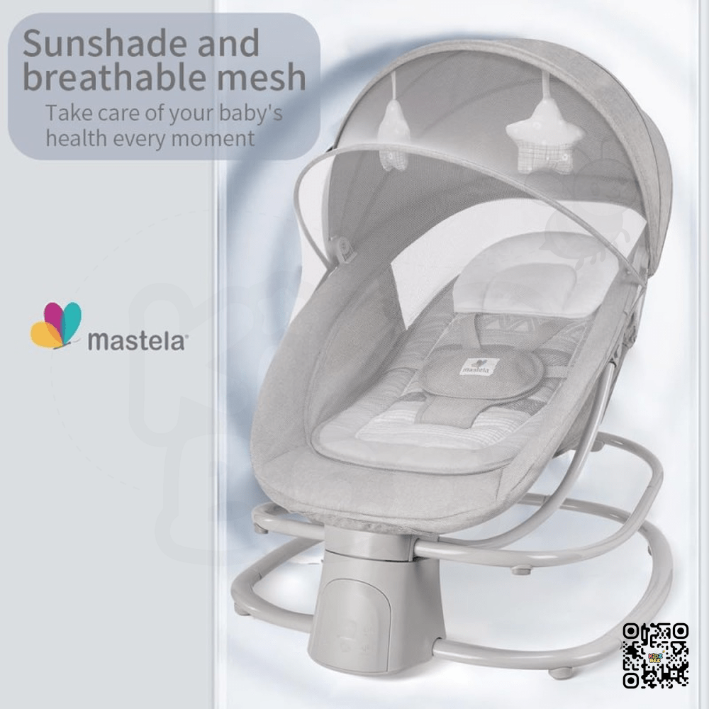 Mastela 4 in 1 Round Shaped Electronic Baby Swing - Kidz bee – Buy Online in Pakistan | Best Price