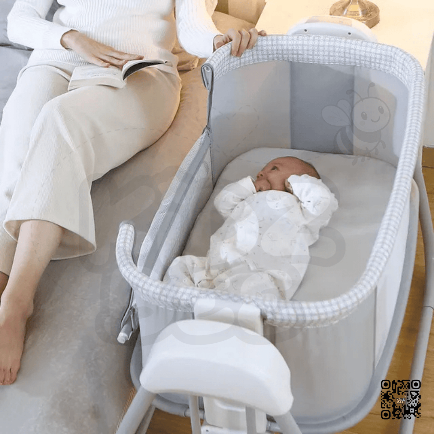 Mastela Deluxe 3‑in‑1 Auto Swing Bassinet - Kidz bee – Buy Online in Pakistan | Best Price