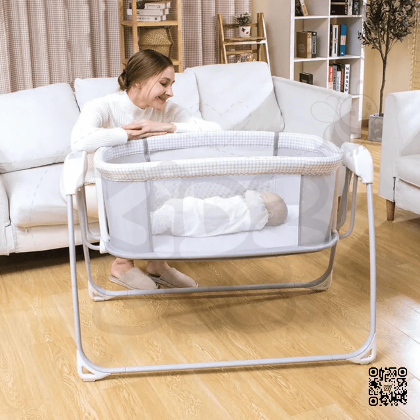 Mastela Deluxe 3‑in‑1 Auto Swing Bassinet - Kidz bee – Buy Online in Pakistan | Best Price