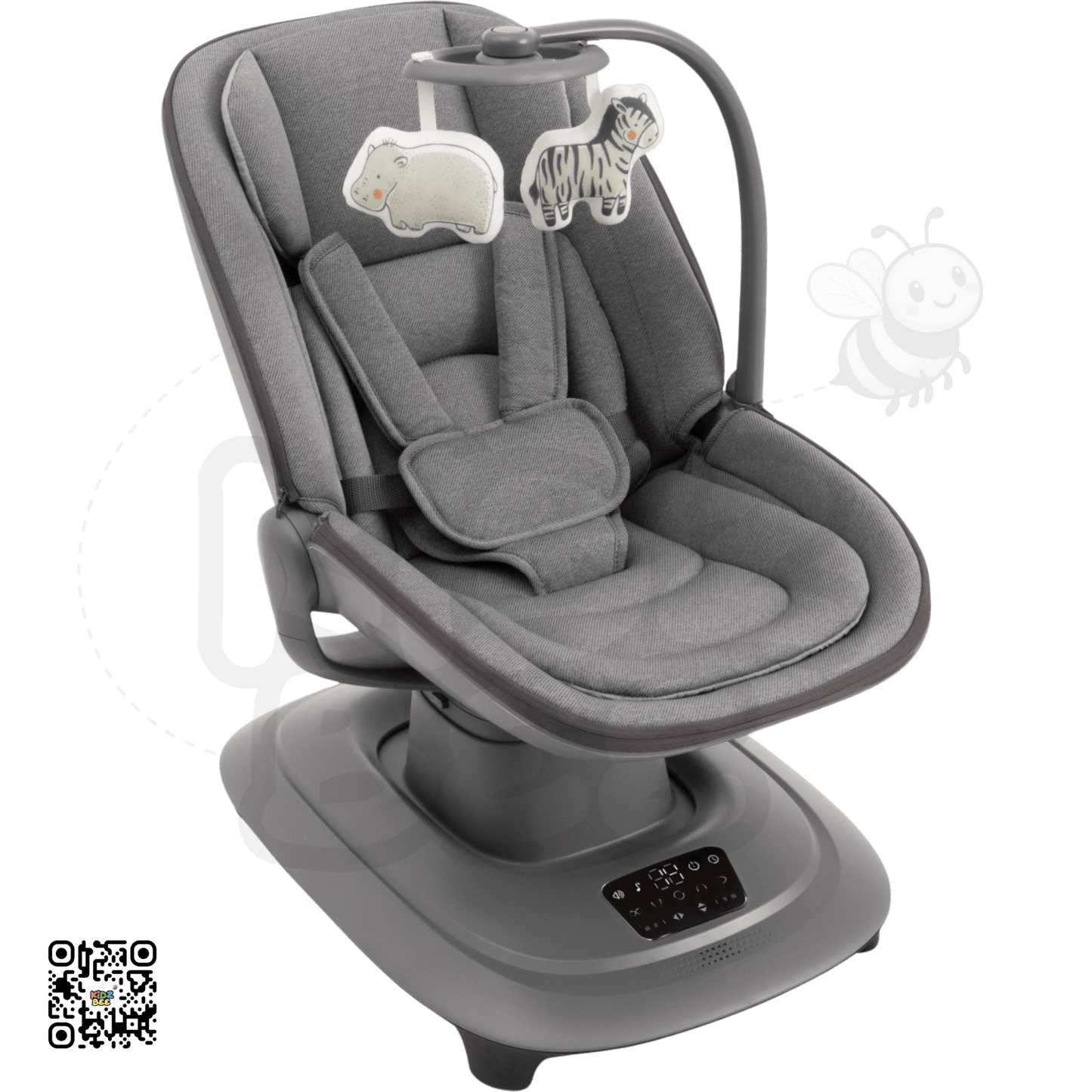 Mastela Deluxe Multi‑Motion Baby Cradle Swing 8977 – Grey - Kidz bee – Buy Online in Pakistan | Best Price