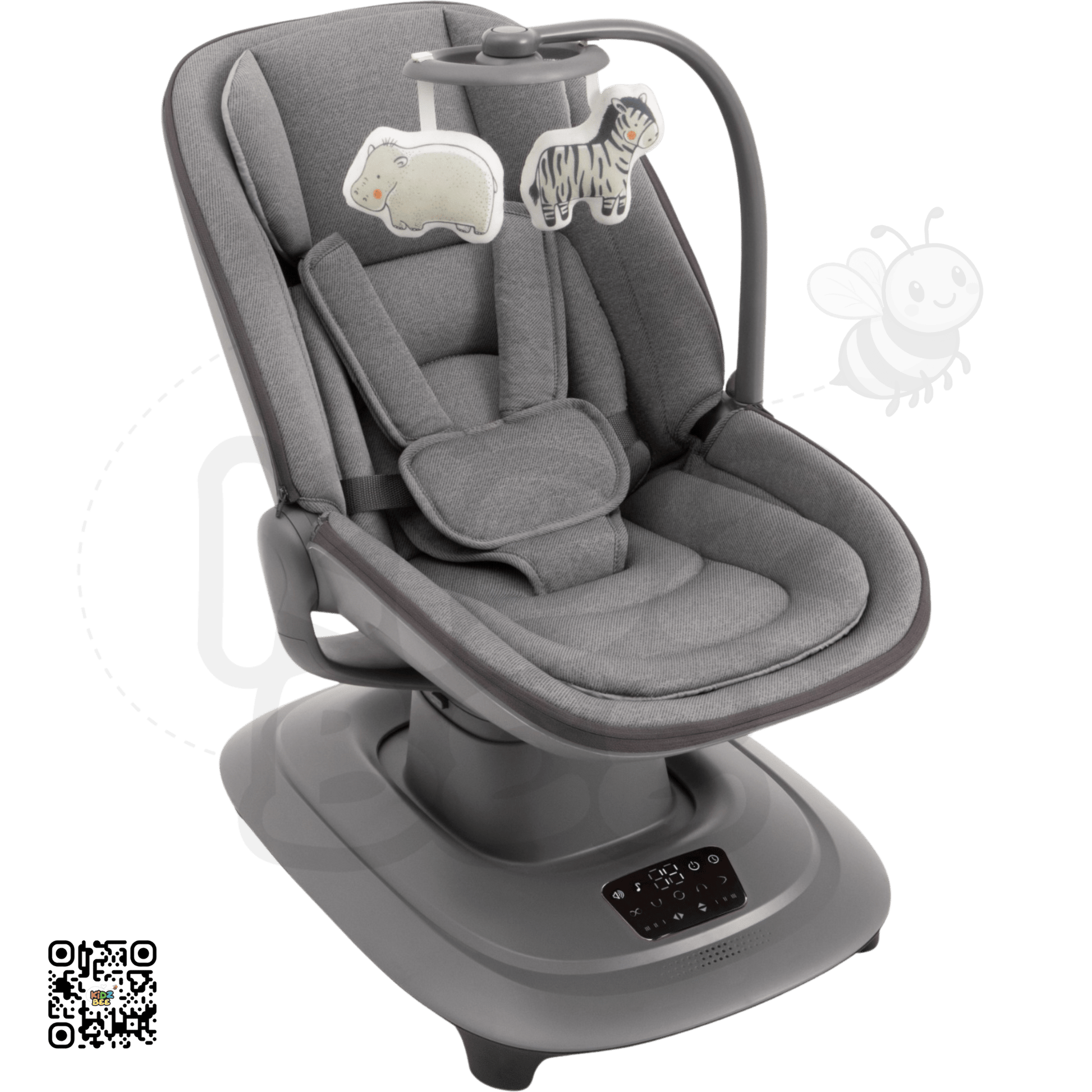 Mastela Deluxe Multi‑Motion Baby Cradle Swing 8977 – Grey - Kidz bee – Buy Online in Pakistan | Best Price