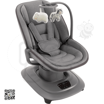 Mastela Deluxe Multi‑Motion Baby Cradle Swing 8977 – Grey - Kidz bee – Buy Online in Pakistan | Best Price