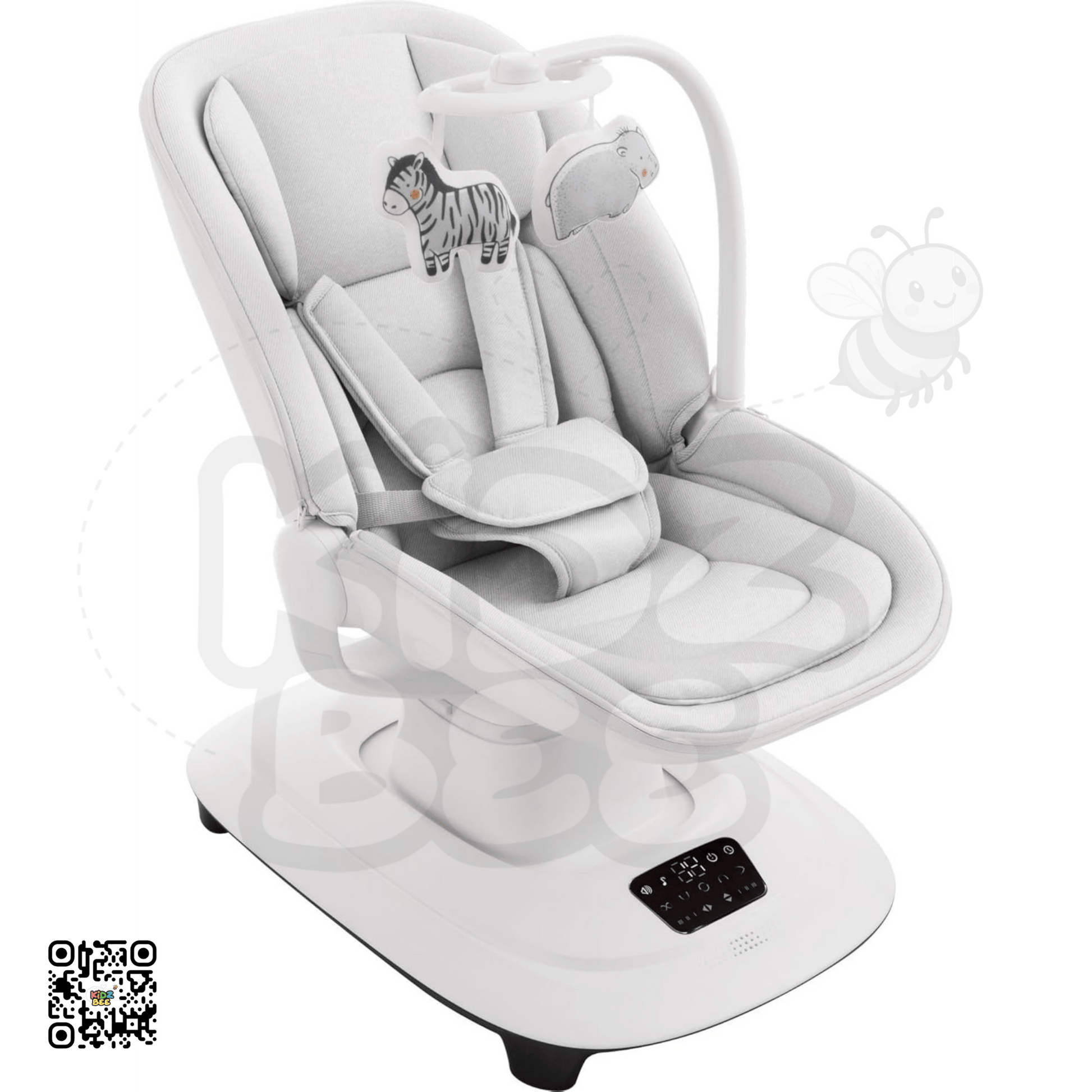 Mastela Deluxe Multi‑Motion Baby Cradle Swing 8977 – Grey - Kidz bee – Buy Online in Pakistan | Best Price