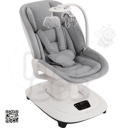 Mastela Deluxe Multi‑Motion Baby Cradle Swing 8977 – Grey - Kidz bee – Buy Online in Pakistan | Best Price