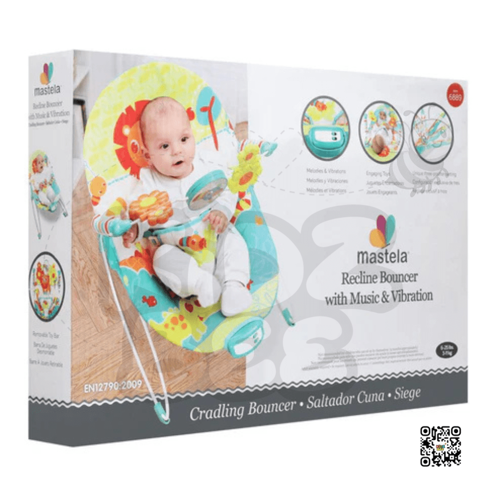 Mastela Recline Baby Bouncer - Kidz bee – Buy Online in Pakistan | Best Price