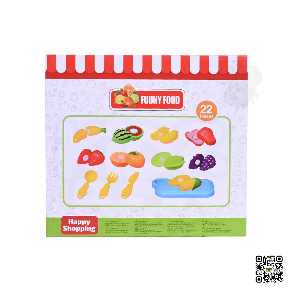 Mini Vegetables and Fruits Cutting Play Set - Kidz bee – Buy Online in Pakistan | Best Price