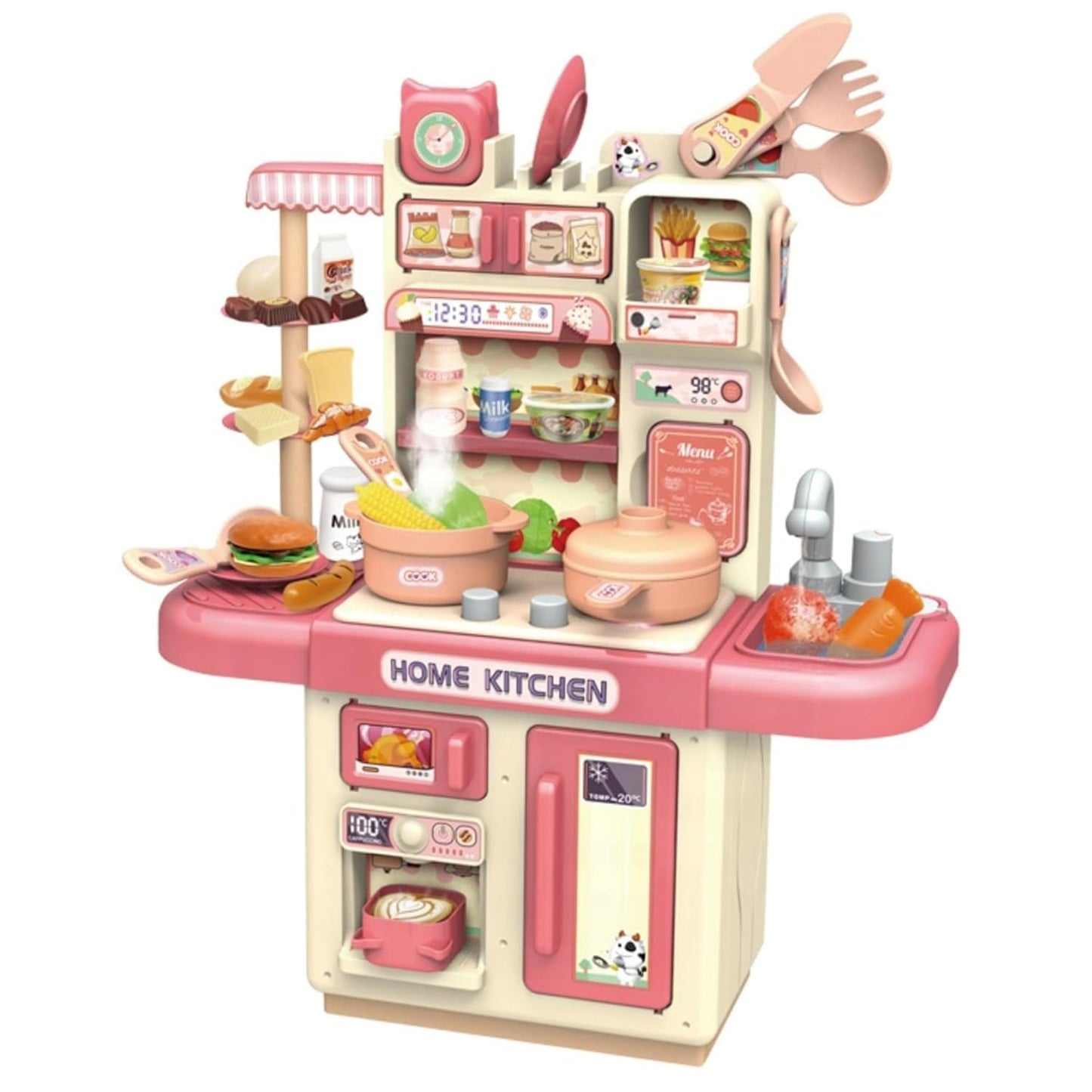 Modern Home Kitchen Set Interactive Cooking Play Set for Kids - Kidz bee – Buy Online in Pakistan | Best Price