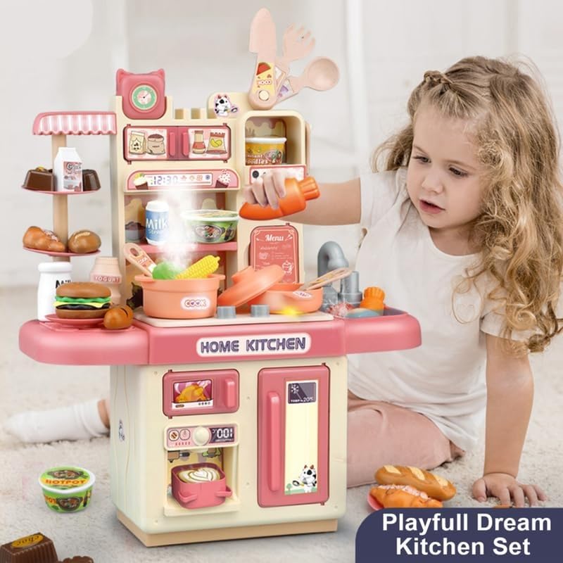 Modern Home Kitchen Set Interactive Cooking Play Set for Kids - Kidz bee – Buy Online in Pakistan | Best Price
