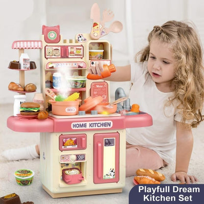 Modern Home Kitchen Set Interactive Cooking Play Set for Kids - Kidz bee – Buy Online in Pakistan | Best Price
