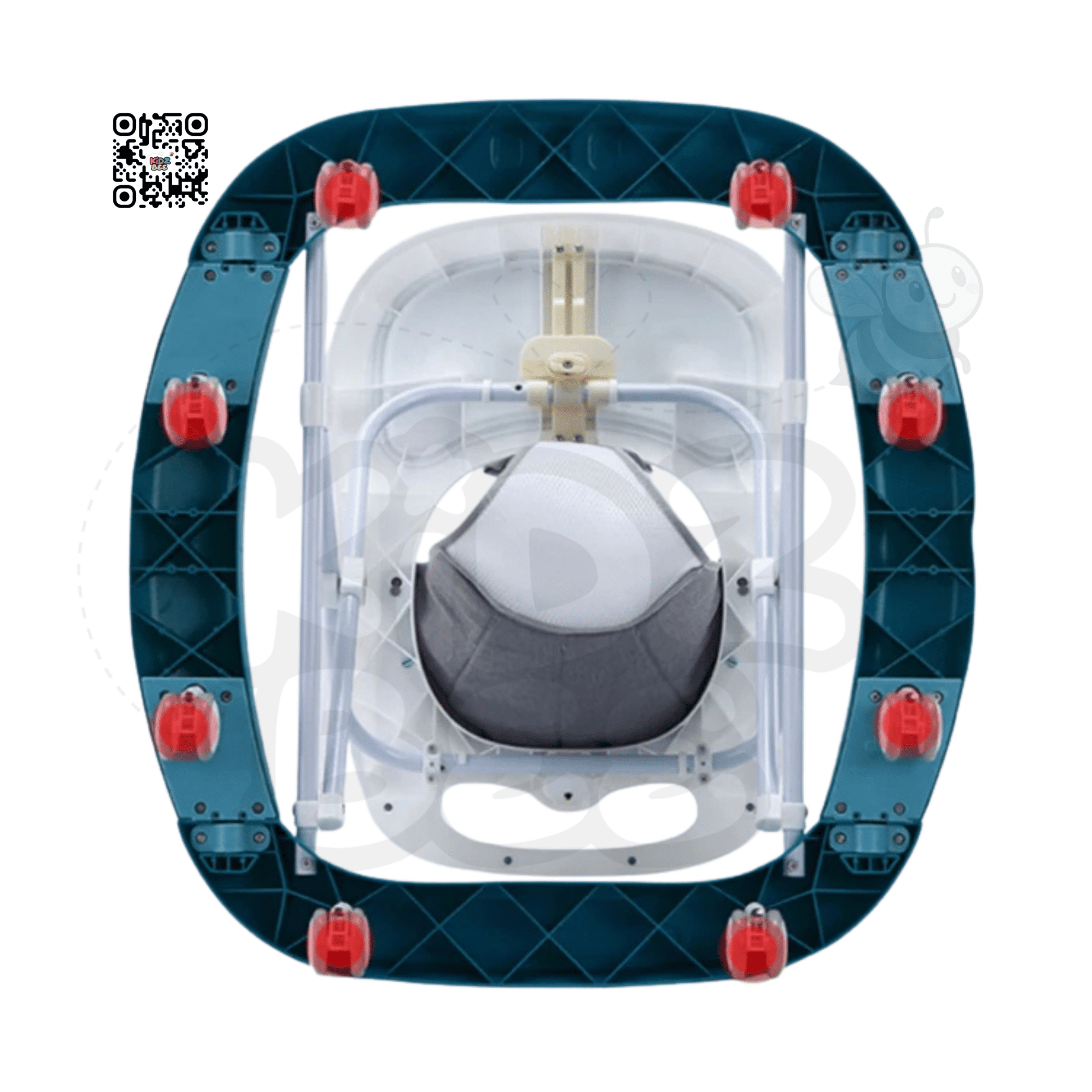 Monkey Themed Baby Walker & Rocker – Music, Canopy Shade & Adjustable Height - Kidz bee – Buy Online in Pakistan | Best Price