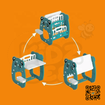 Multi - Activity Kids Drawing Desk: Art Easel, Blackboard & Storage Cabinet - Kidz bee – Buy Online in Pakistan | Best Price