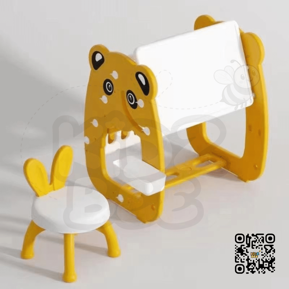 Multi - Activity Kids Drawing Desk: Art Easel, Blackboard & Storage Cabinet - Kidz bee – Buy Online in Pakistan | Best Price