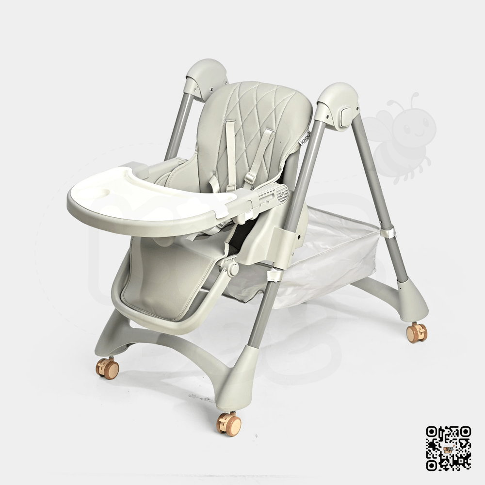 Multifunctional Baby High Chair Grey - Kidz bee – Buy Online in Pakistan | Best Price