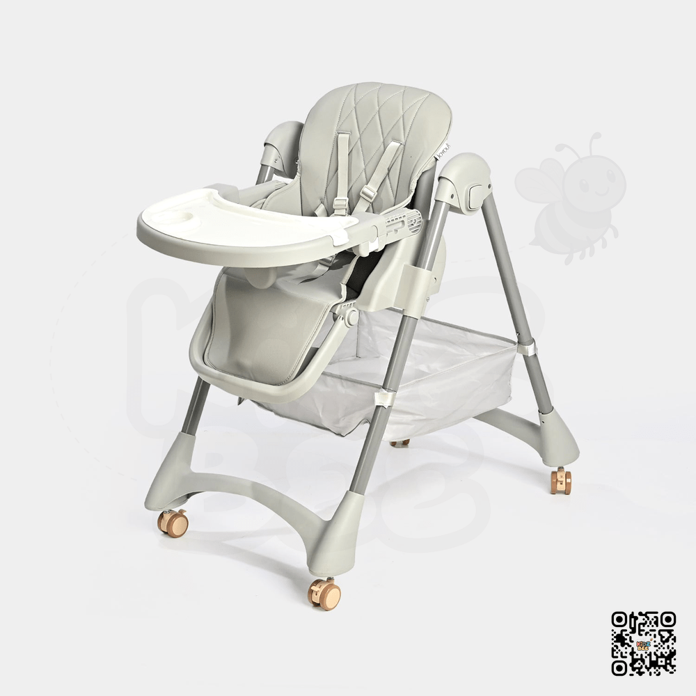 Multifunctional Baby High Chair Grey - Kidz bee – Buy Online in Pakistan | Best Price