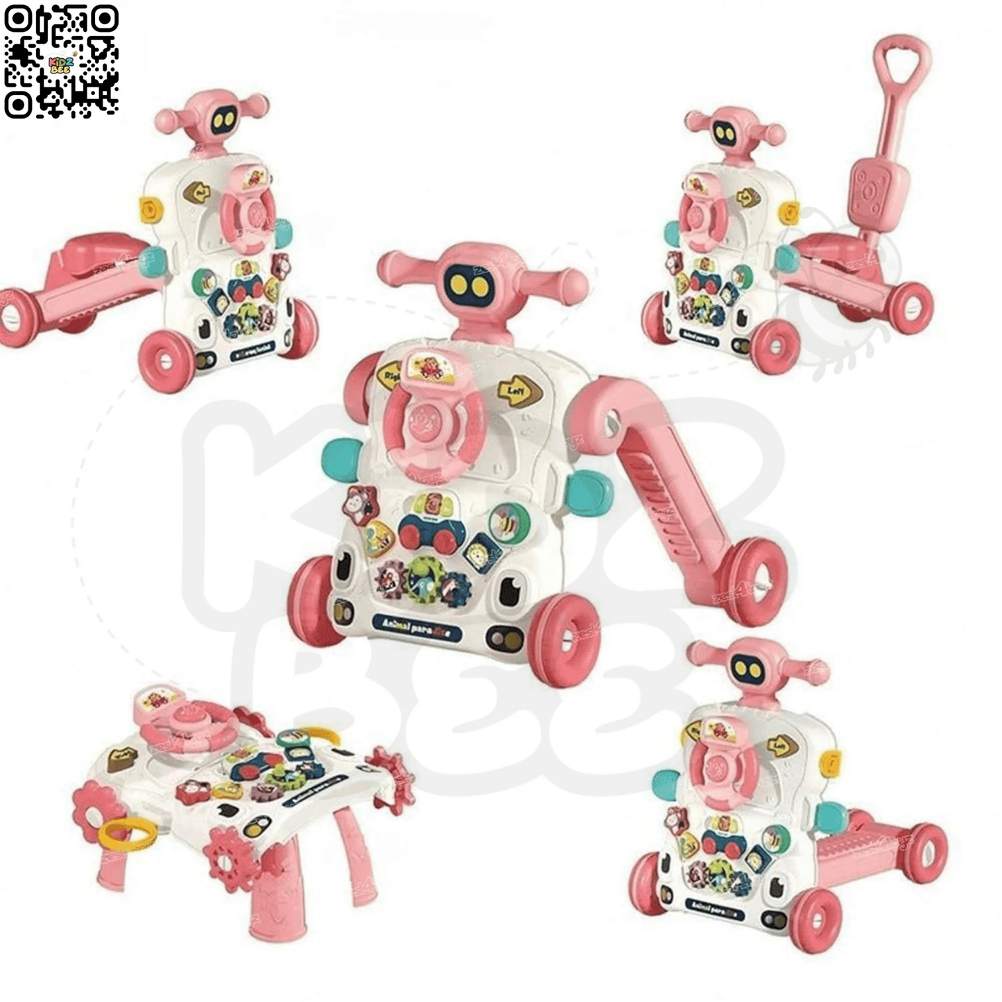 Musical Activity Baby Walker Multifunctional Baby Push Walker 6 IN 1 Toys - Kidz bee – Buy Online in Pakistan | Best Price
