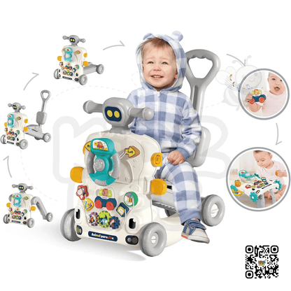 Musical Activity Baby Walker Multifunctional Baby Push Walker 6 IN 1 Toys - Kidz bee – Buy Online in Pakistan | Best Price