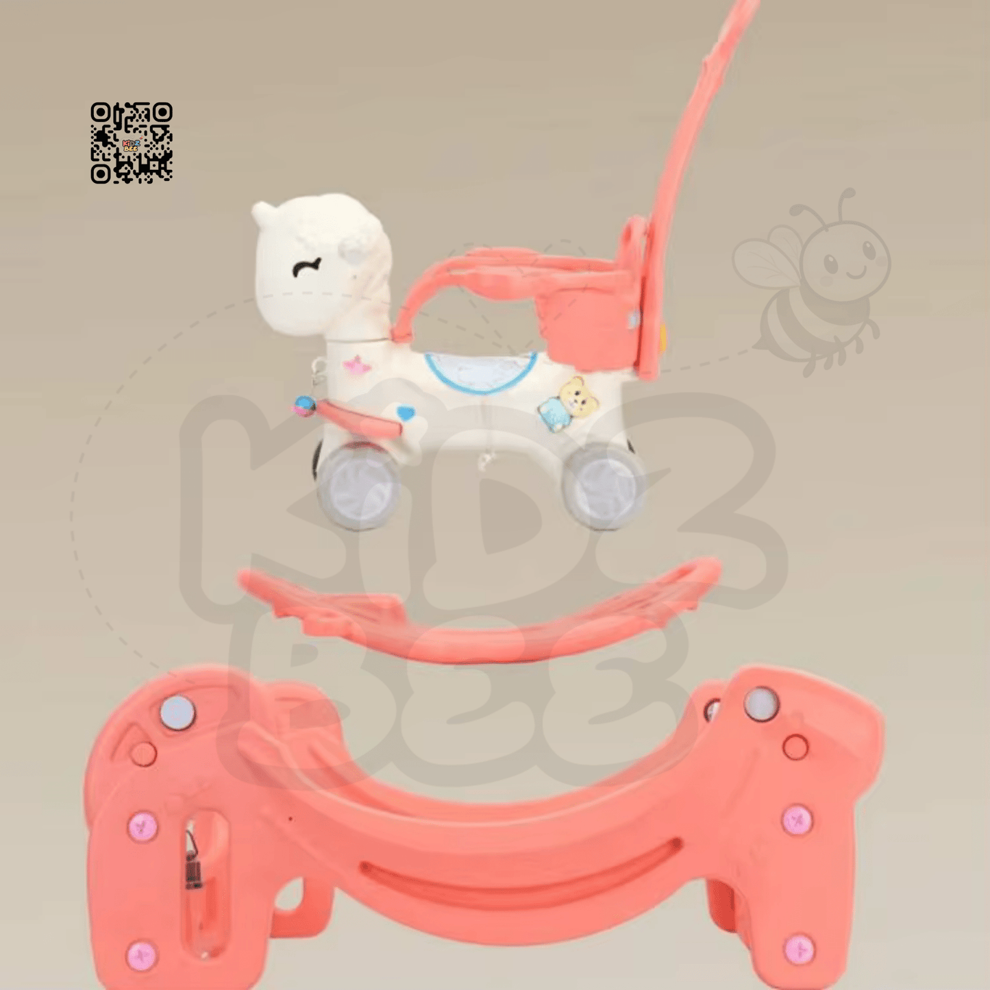 New Rocking Riding Horse Children’s Plastic Rocking Horse - Kidz bee – Buy Online in Pakistan | Best Price