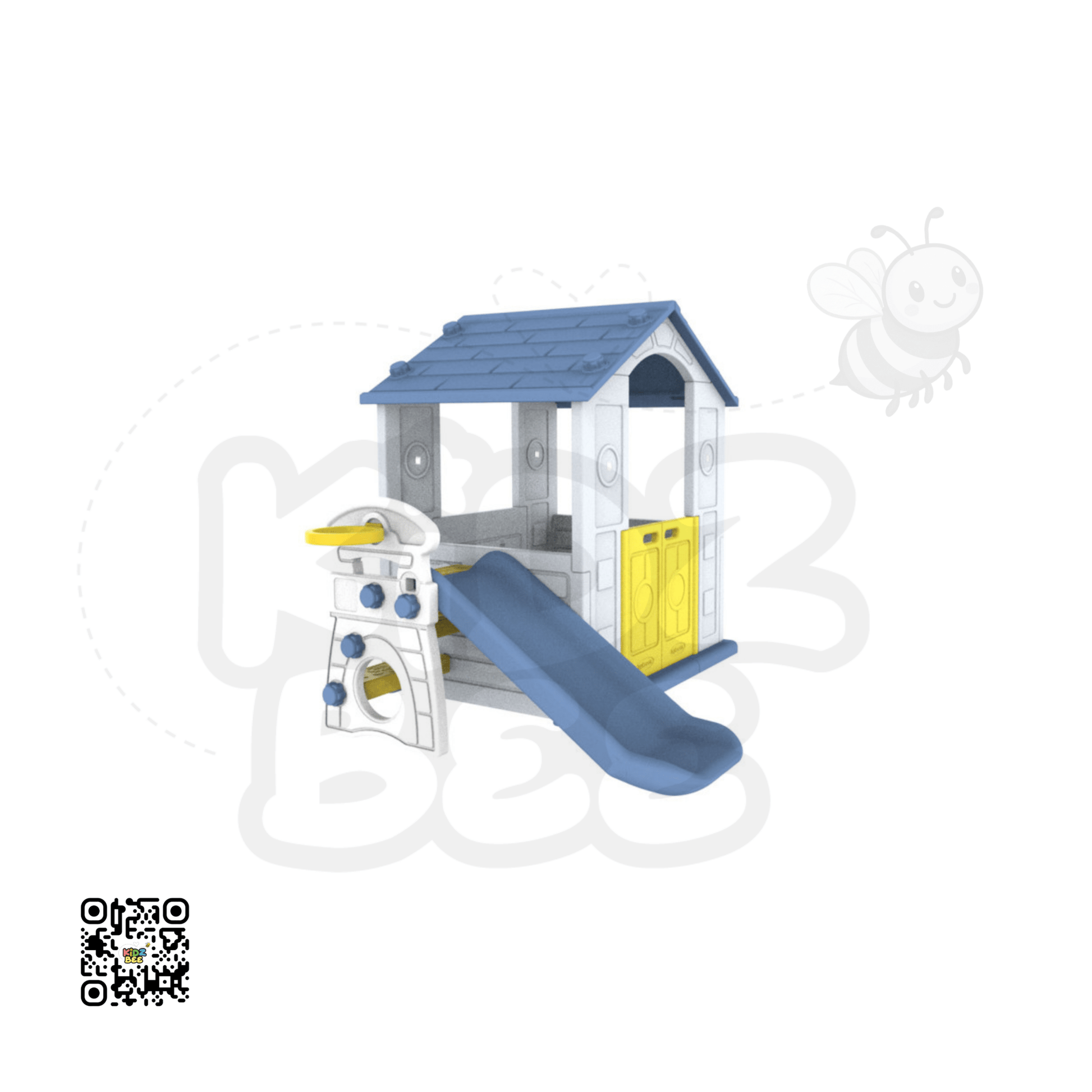Playhouse & Slide Combo – Adventure Play Gym for Toddlers - Kidz bee – Buy Online in Pakistan | Best Price