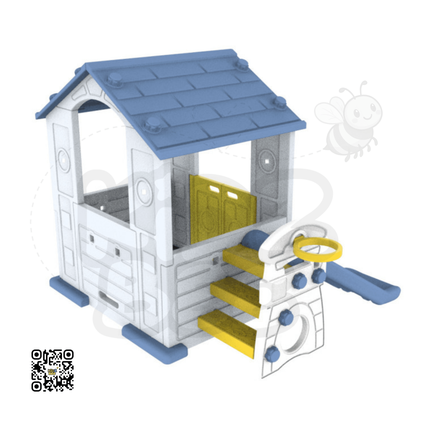 Playhouse & Slide Combo – Adventure Play Gym for Toddlers - Kidz bee – Buy Online in Pakistan | Best Price