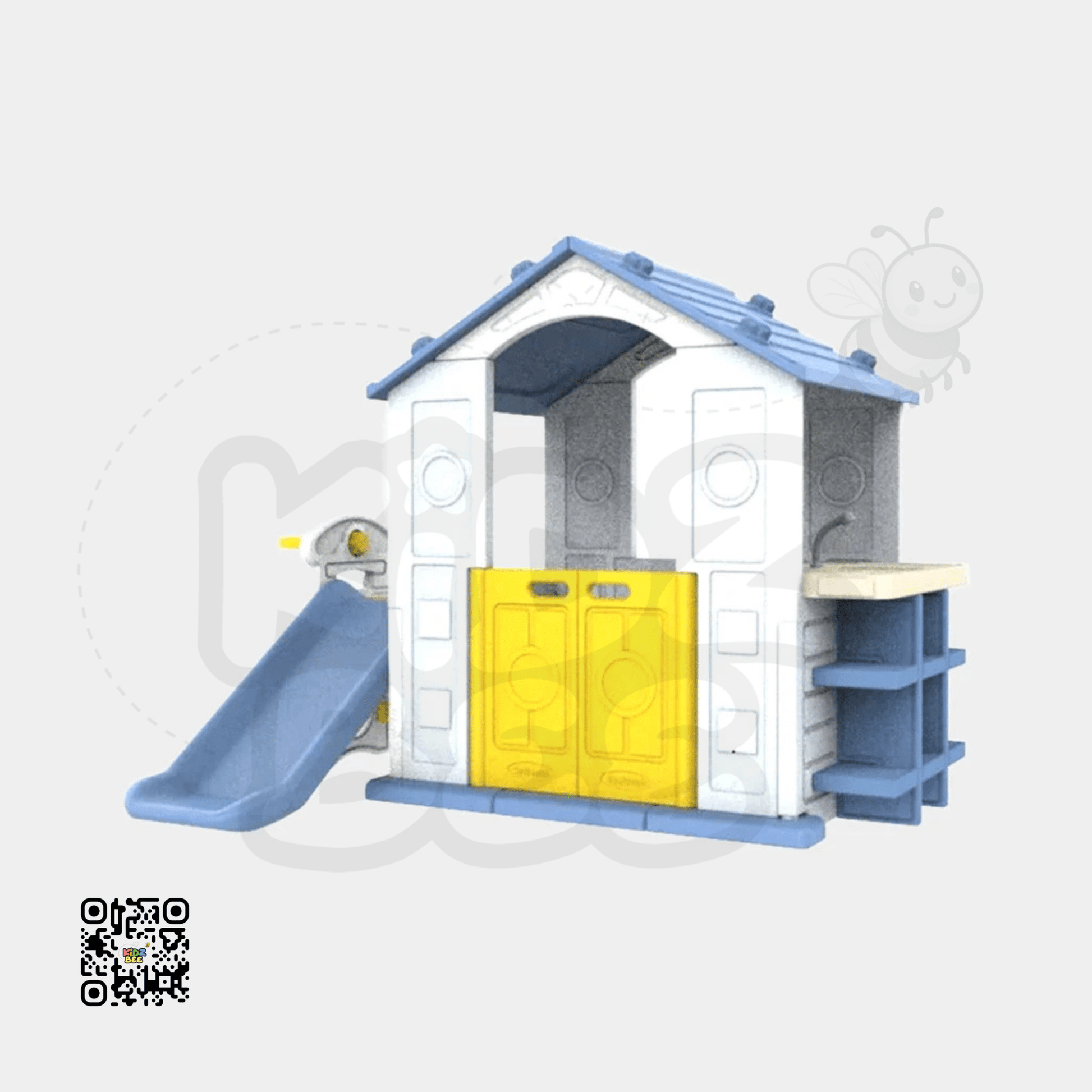 Playhouse & Slide Combo – Adventure Play Gym for Toddlers - Kidz bee – Buy Online in Pakistan | Best Price