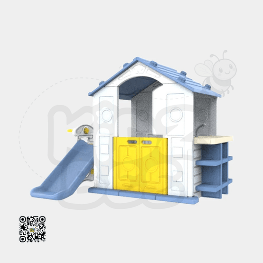 Playhouse & Slide Combo – Adventure Play Gym for Toddlers - Kidz bee – Buy Online in Pakistan | Best Price