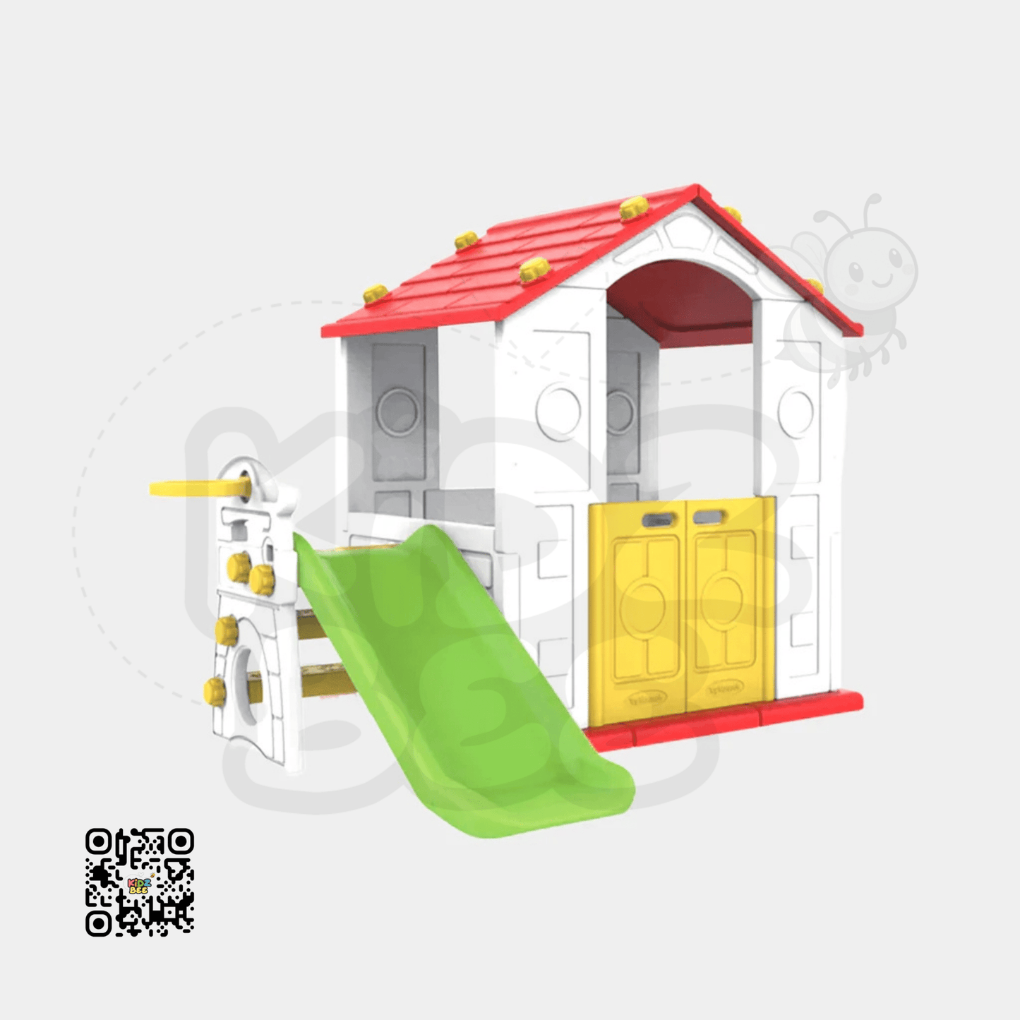 Playhouse Slide & Hoop Combo – Indoor/Outdoor Kids Gym - Kidz bee – Buy Online in Pakistan | Best Price
