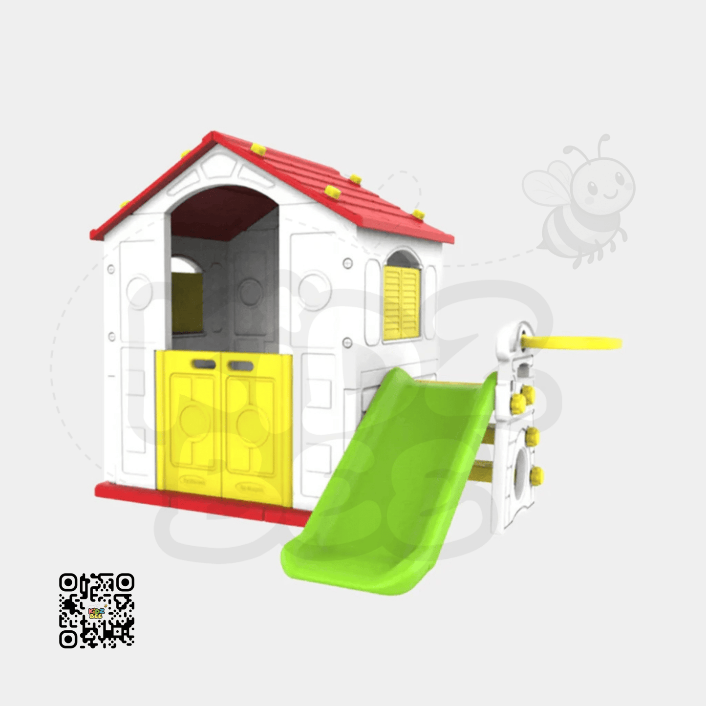 Playhouse Slide & Hoop Combo – Indoor/Outdoor Kids Gym - Kidz bee – Buy Online in Pakistan | Best Price
