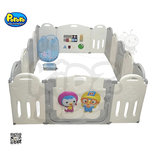 Pororo Foldable Baby Fence – Storage - Friendly Play Area - Kidz bee – Buy Online in Pakistan | Best Price